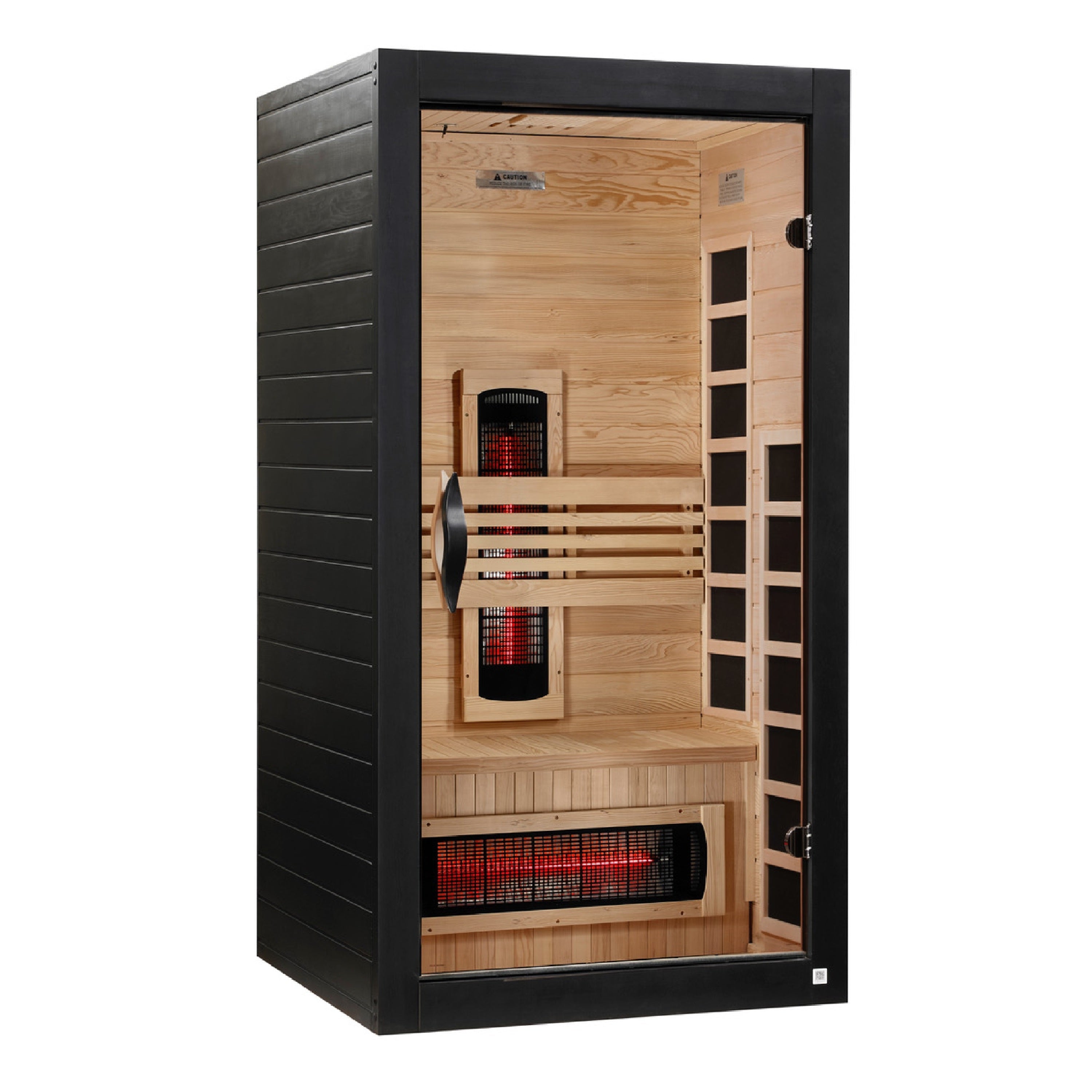 Dynamic "Santorini" 1-2 Person Full Spectrum NZ EMF FAR IR Sauna (DYN-6009-03 FS)