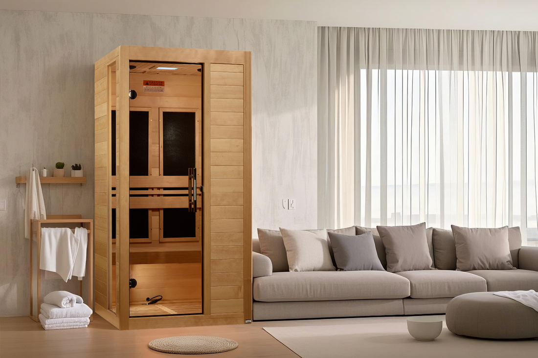 Dynamic "Venito" 1-2 Person Low EMF FAR IR Sauna (DYN-6115-05)