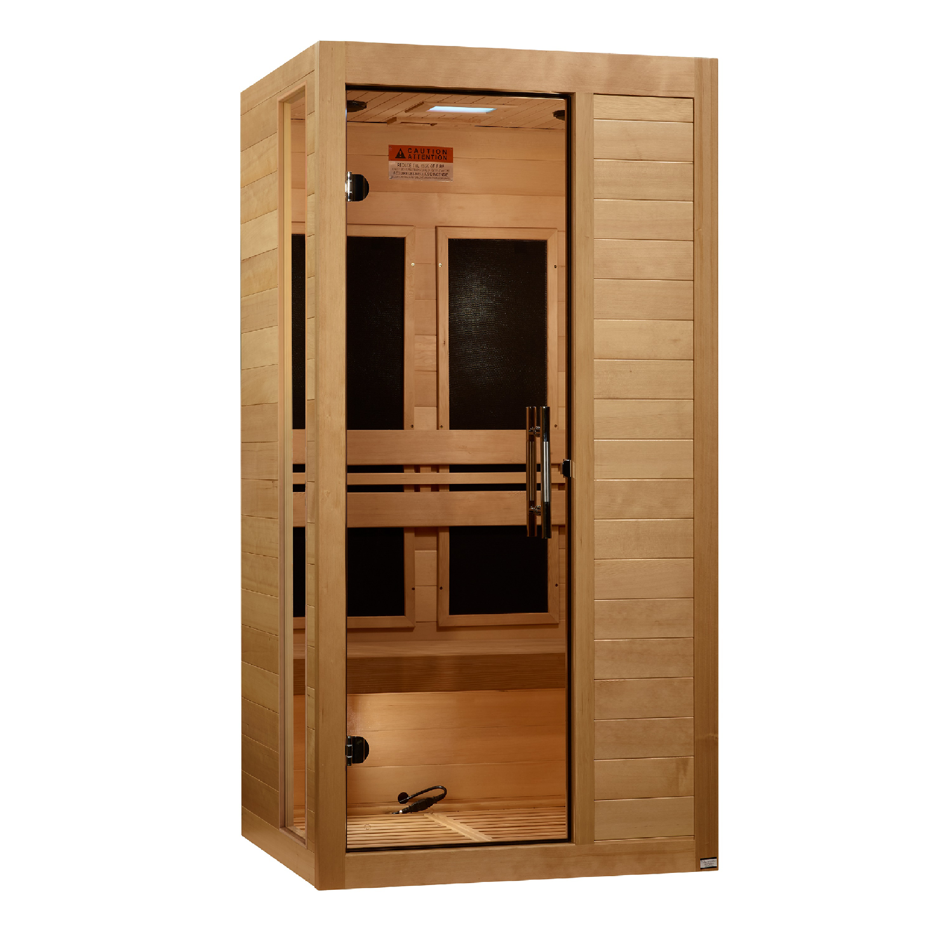 Dynamic "Venito" 1-2 Person Low EMF FAR IR Sauna (DYN-6115-05)