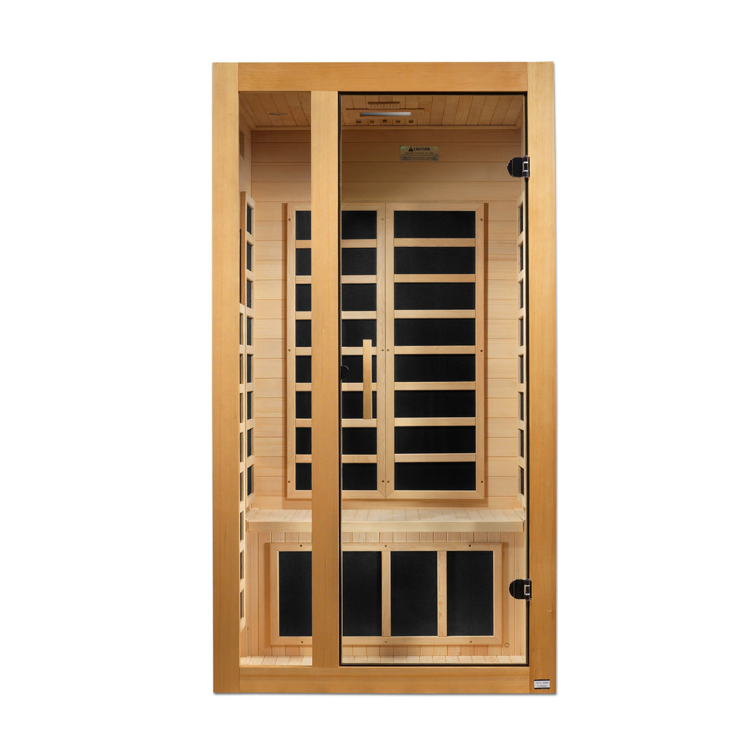 Dynamic "Gracia Elite" 1-2 Person Ultra Low EMF FAR IR Sauna (DYN-6119-01 Elite)