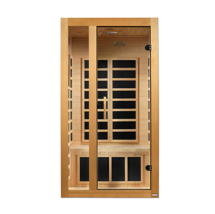 Dynamic "Gracia Elite" 1-2 Person Ultra Low EMF FAR IR Sauna (DYN-6119-01 Elite)