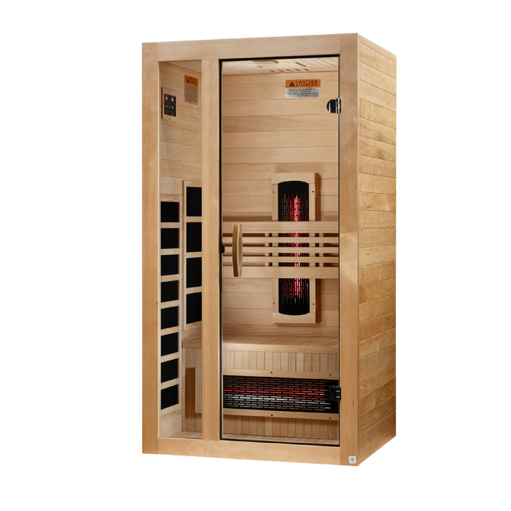 Dynamic "Gracia" 1-2 Person Full Spectrum NZ EMF FAR IR Sauna (DYN-6119-03 FS)