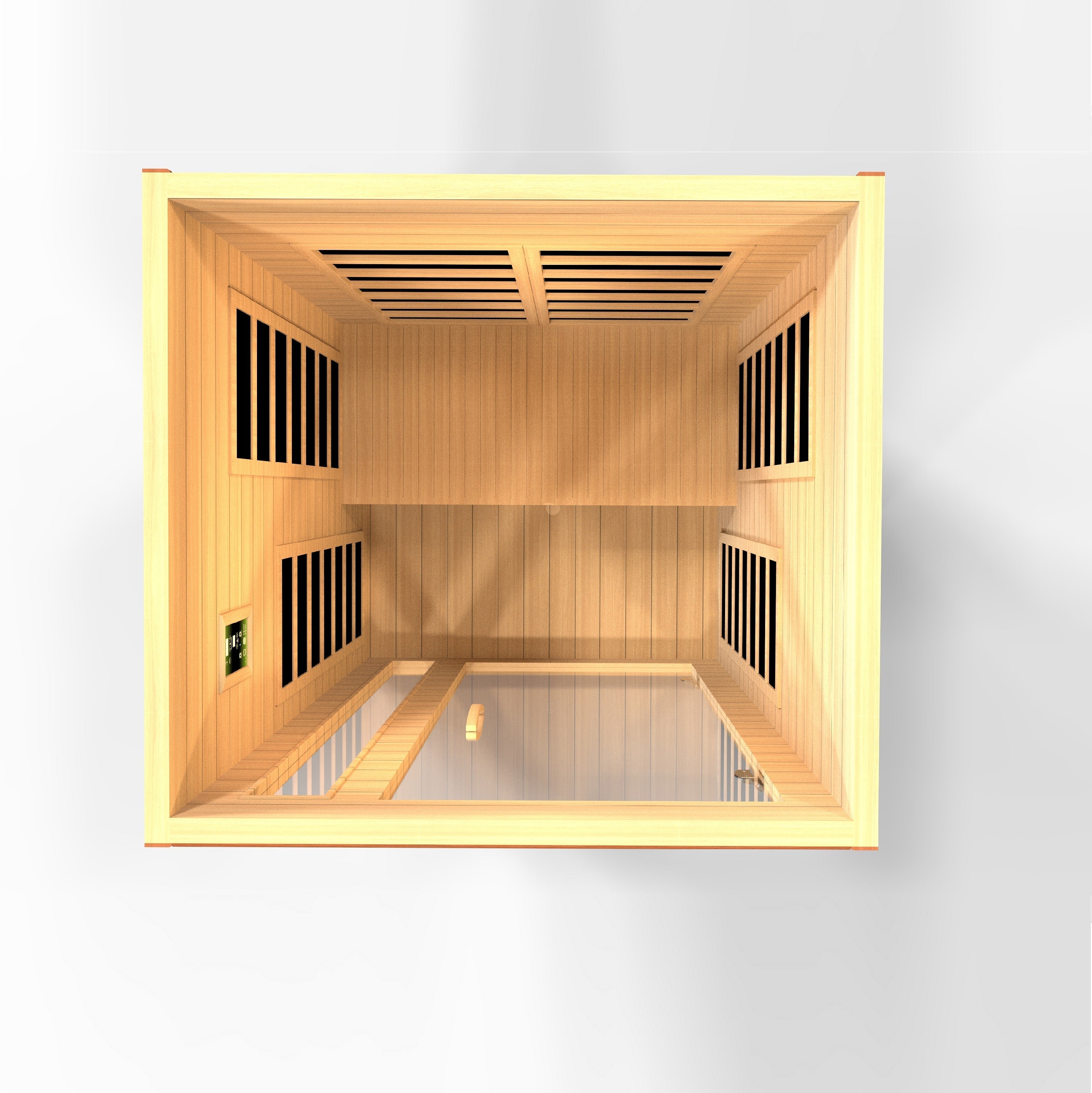 Dynamic 2 Person Low EMF FAR IR Sauna (DYN-6203-01)