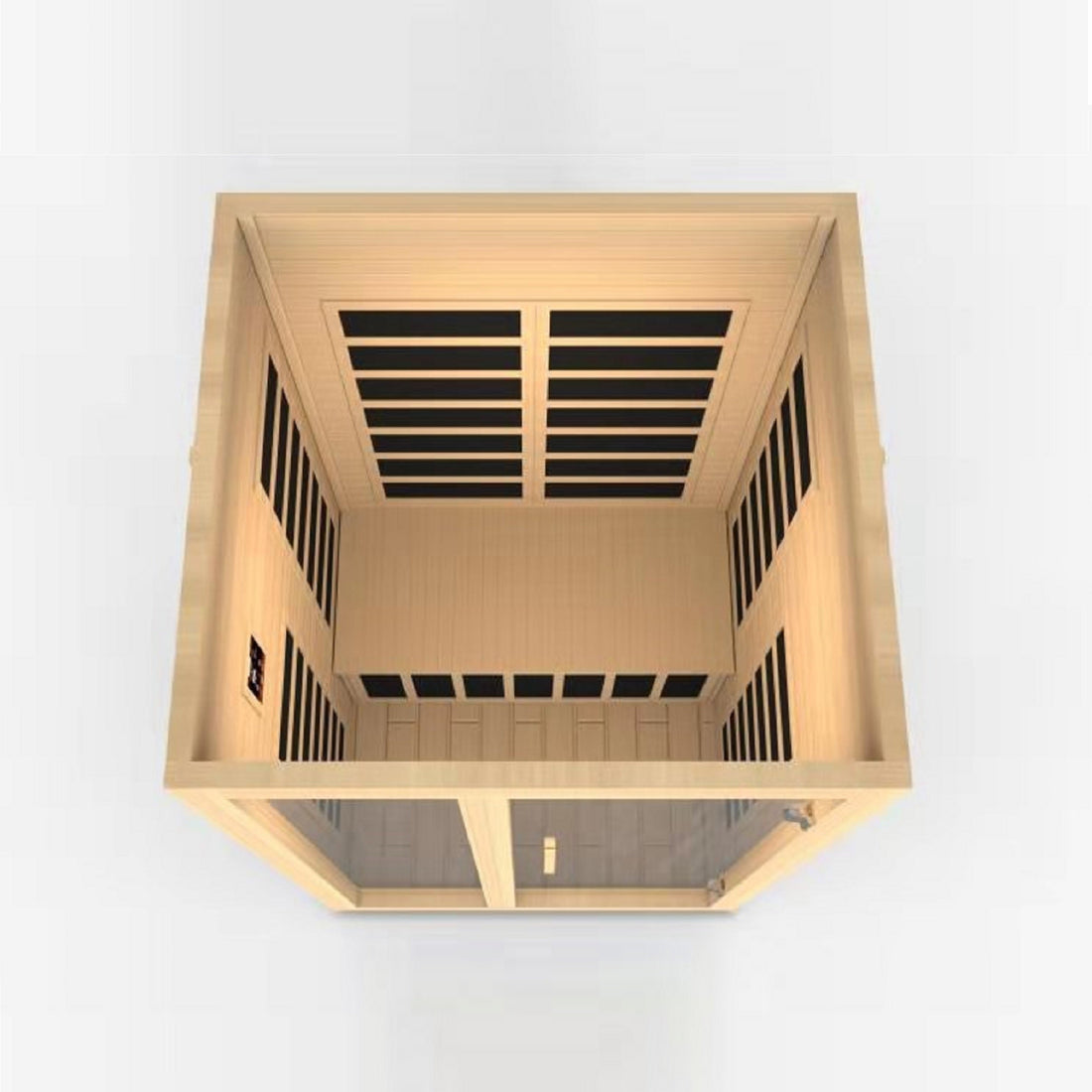 Dynamic "Santiago" 2 Person Low EMF FAR IR Sauna (DYN-6209-01)