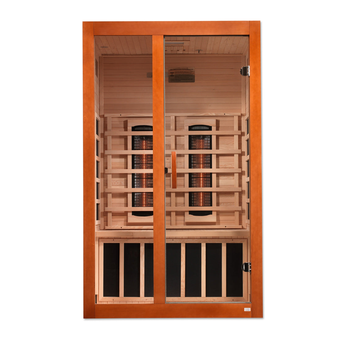 Dynamic "Santiago" 2 Person Full Spectrum NZ EMF FAR IR Sauna (DYN-6209-03 FS)