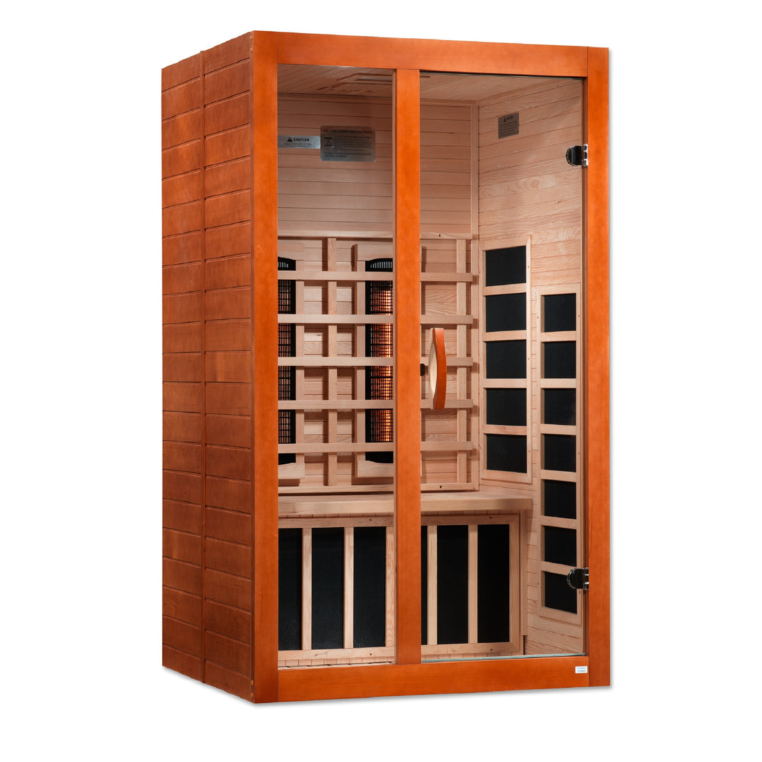 Dynamic "Santiago" 2 Person Full Spectrum NZ EMF FAR IR Sauna (DYN-6209-03 FS)