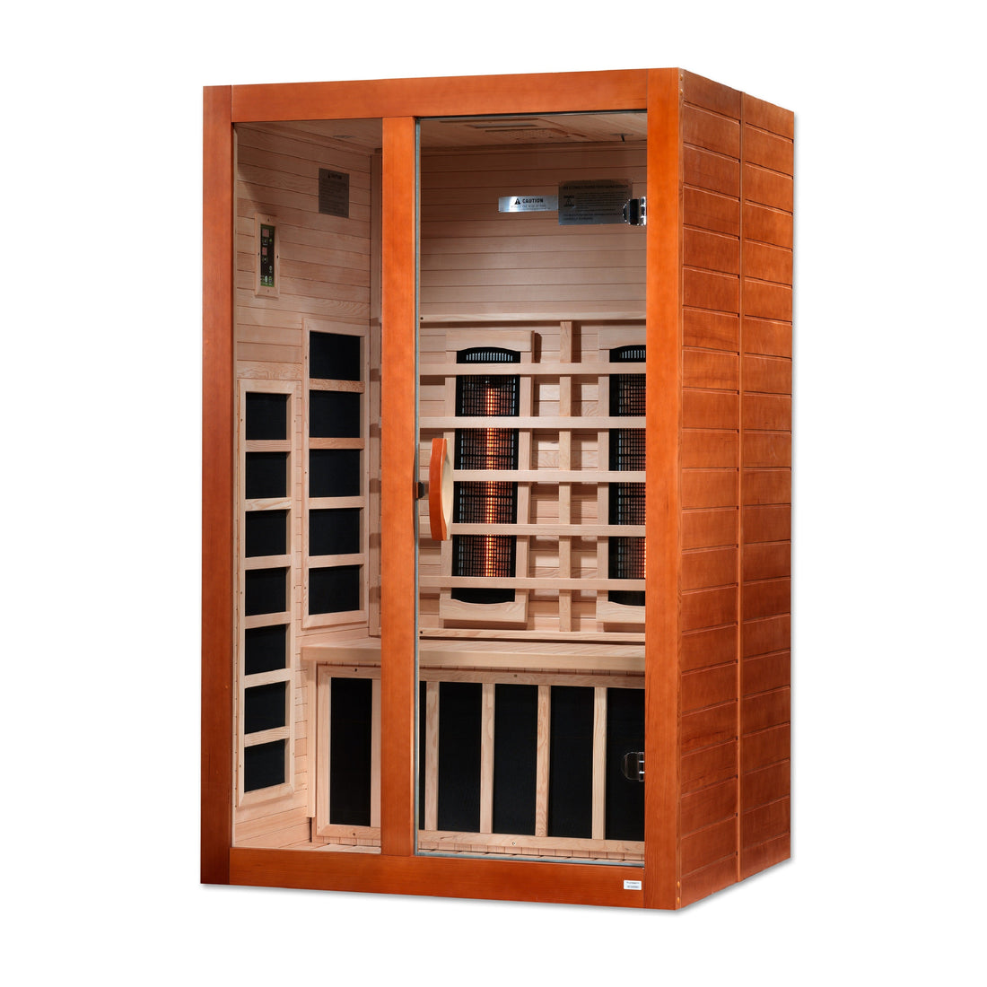 Dynamic "Santiago" 2 Person Full Spectrum NZ EMF FAR IR Sauna (DYN-6209-03 FS)