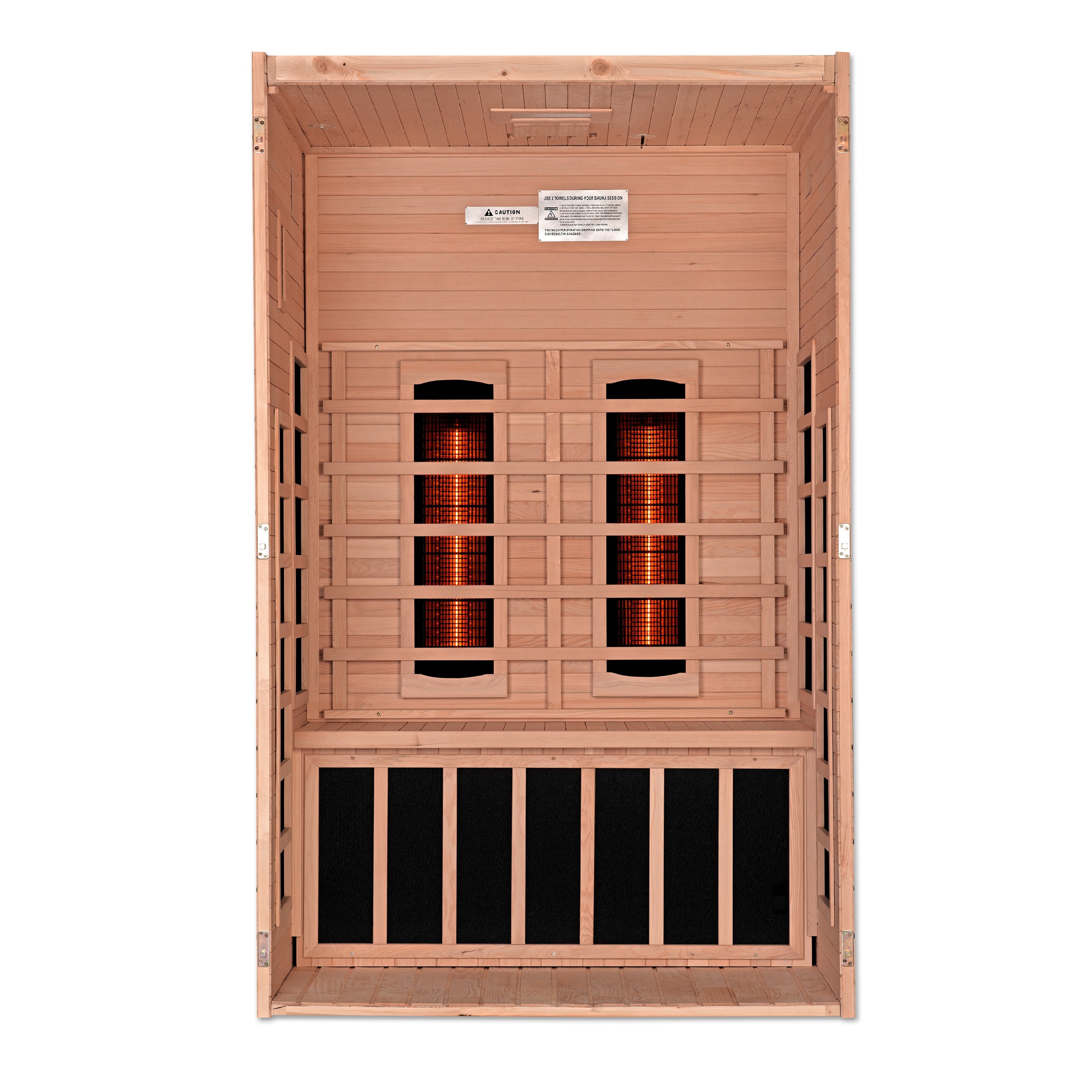 Dynamic "Santiago" 2 Person Full Spectrum NZ EMF FAR IR Sauna (DYN-6209-03 FS)