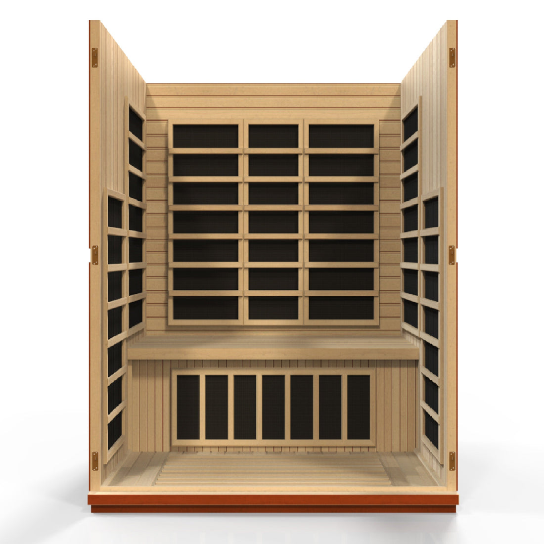 Dynamic "Bellagio" 3 Person Low EMF Far IR Sauna (DYN-6306-02)