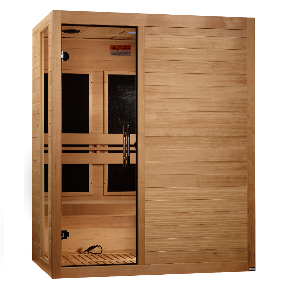 Dynamic "Toscana" 3 Person Ultra Low EMF FAR IR Sauna (DYN-6315-05 Elite)