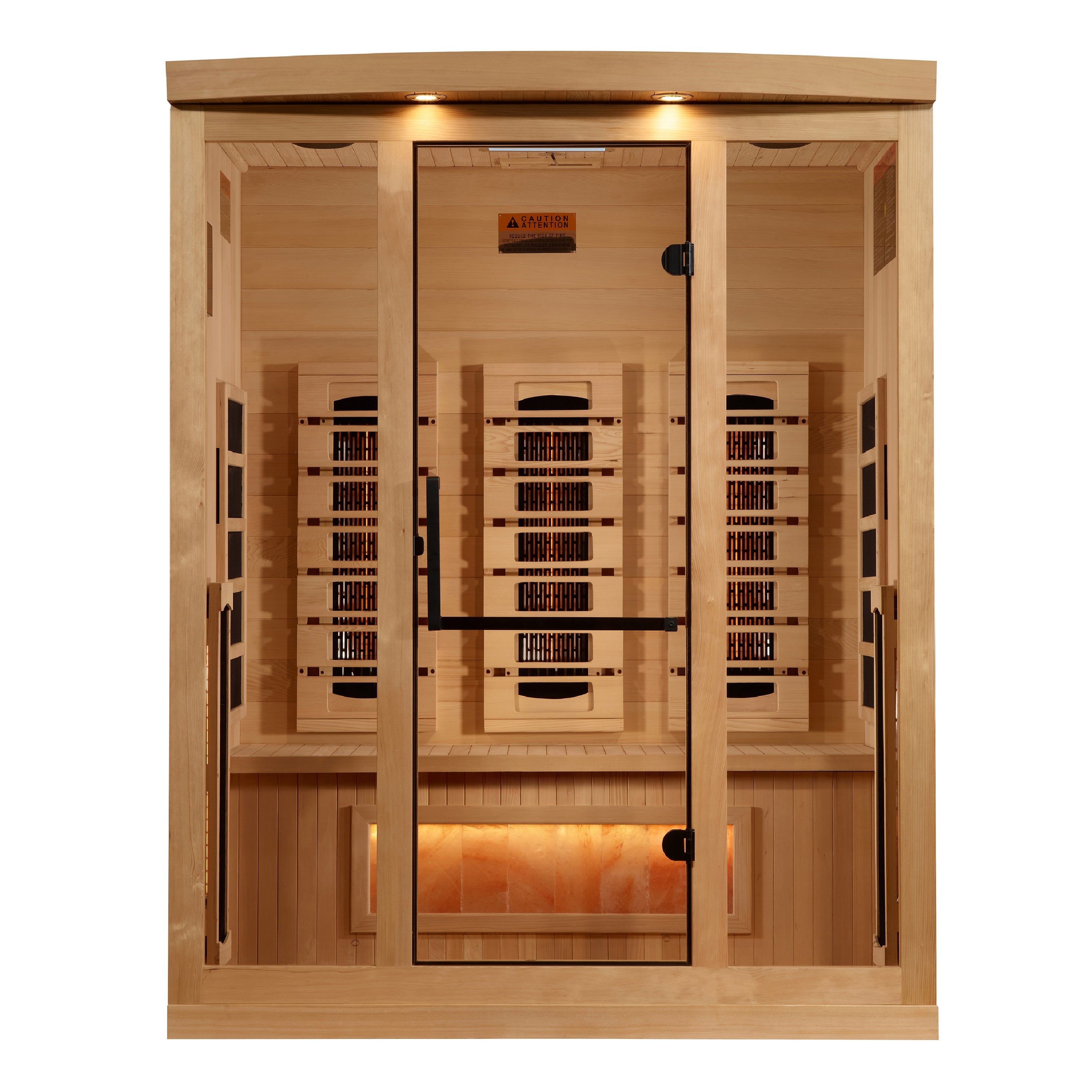 Golden Designs 2025 "Reserve Edition" 3 Person Full Spectrum with Himalayan Salt Bar (GDI-8030-03)
