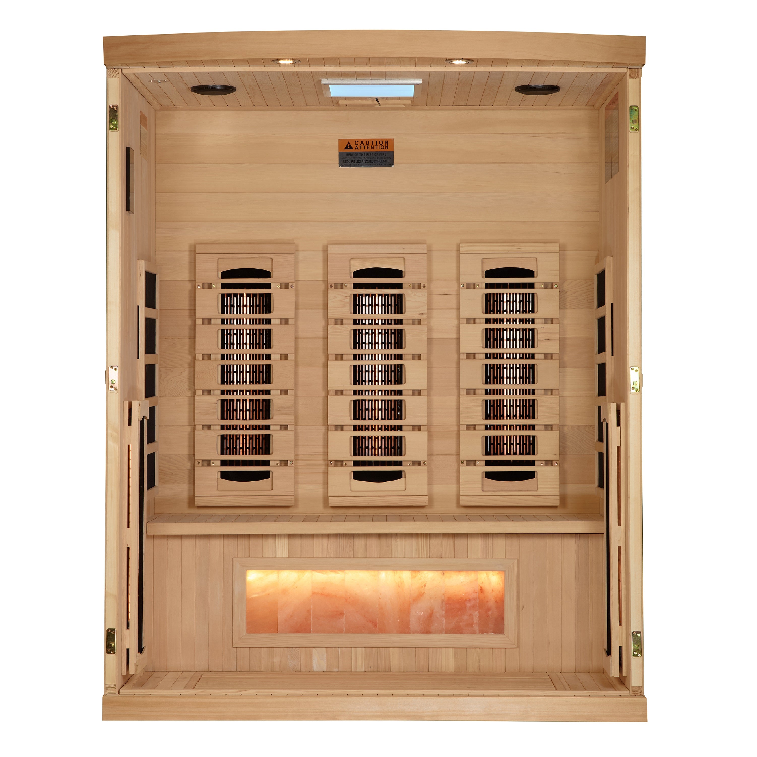 Golden Designs 2025 "Reserve Edition" 3 Person Full Spectrum with Himalayan Salt Bar (GDI-8030-03)
