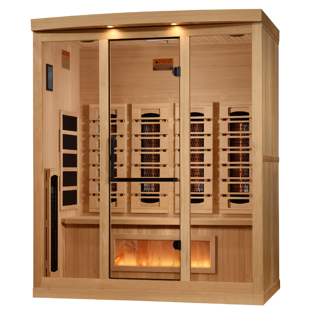 Golden Designs "Reserve Edition" 4 Person Full Spectrum with Himalayan Salt Bar (GDI-8040-03)