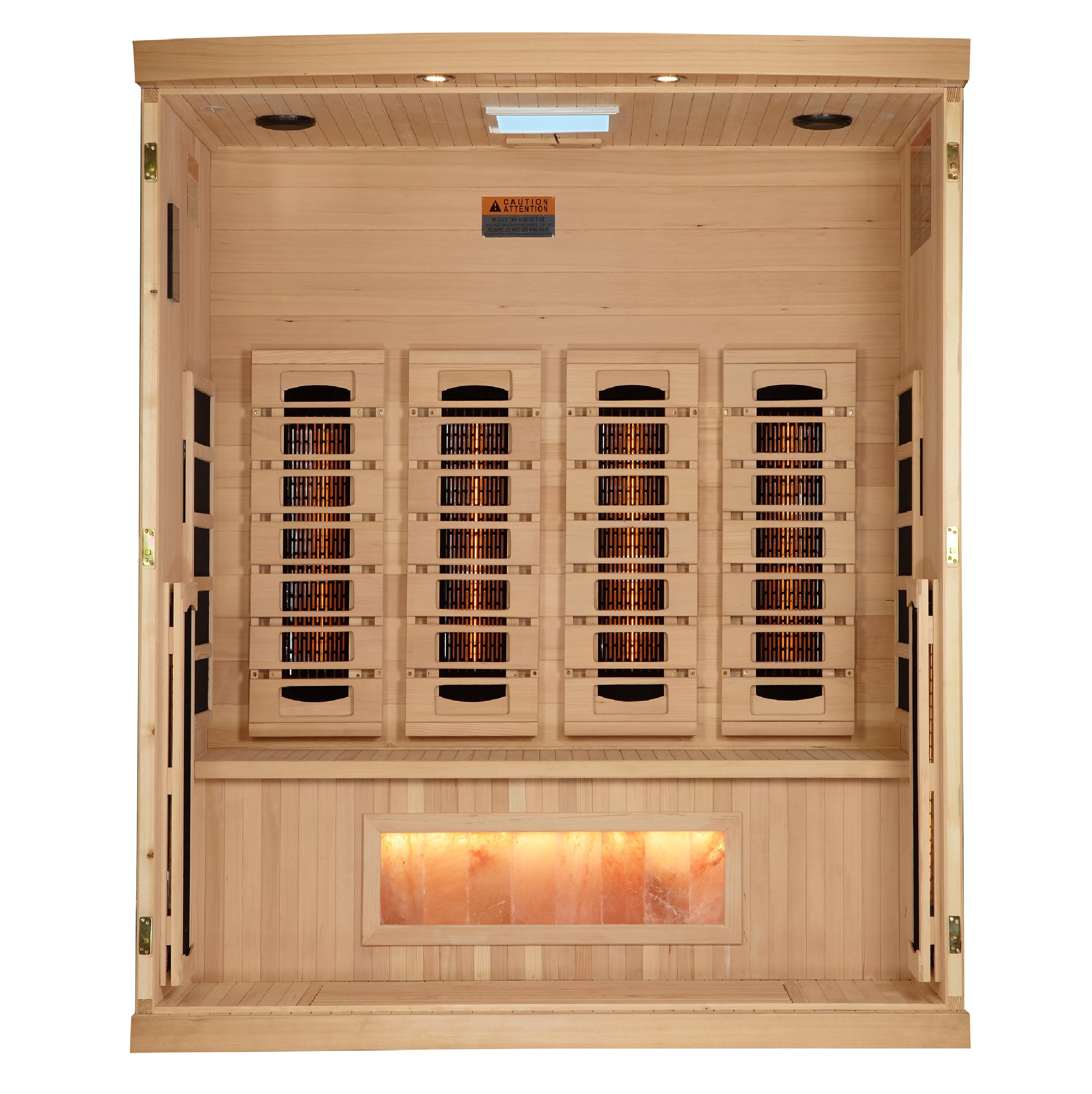 Golden Designs "Reserve Edition" 4 Person Full Spectrum with Himalayan Salt Bar (GDI-8040-03)