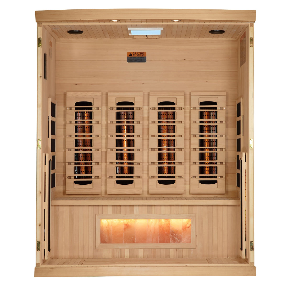 Golden Designs "Reserve Edition" 4 Person Full Spectrum with Himalayan Salt Bar (GDI-8040-03)