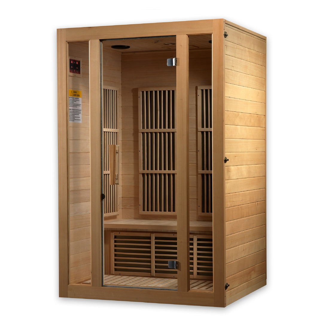 Maxxus "Seattle" 2 Person Near Zero EMF FAR IR Sauna (MX-J206-01 ZF)