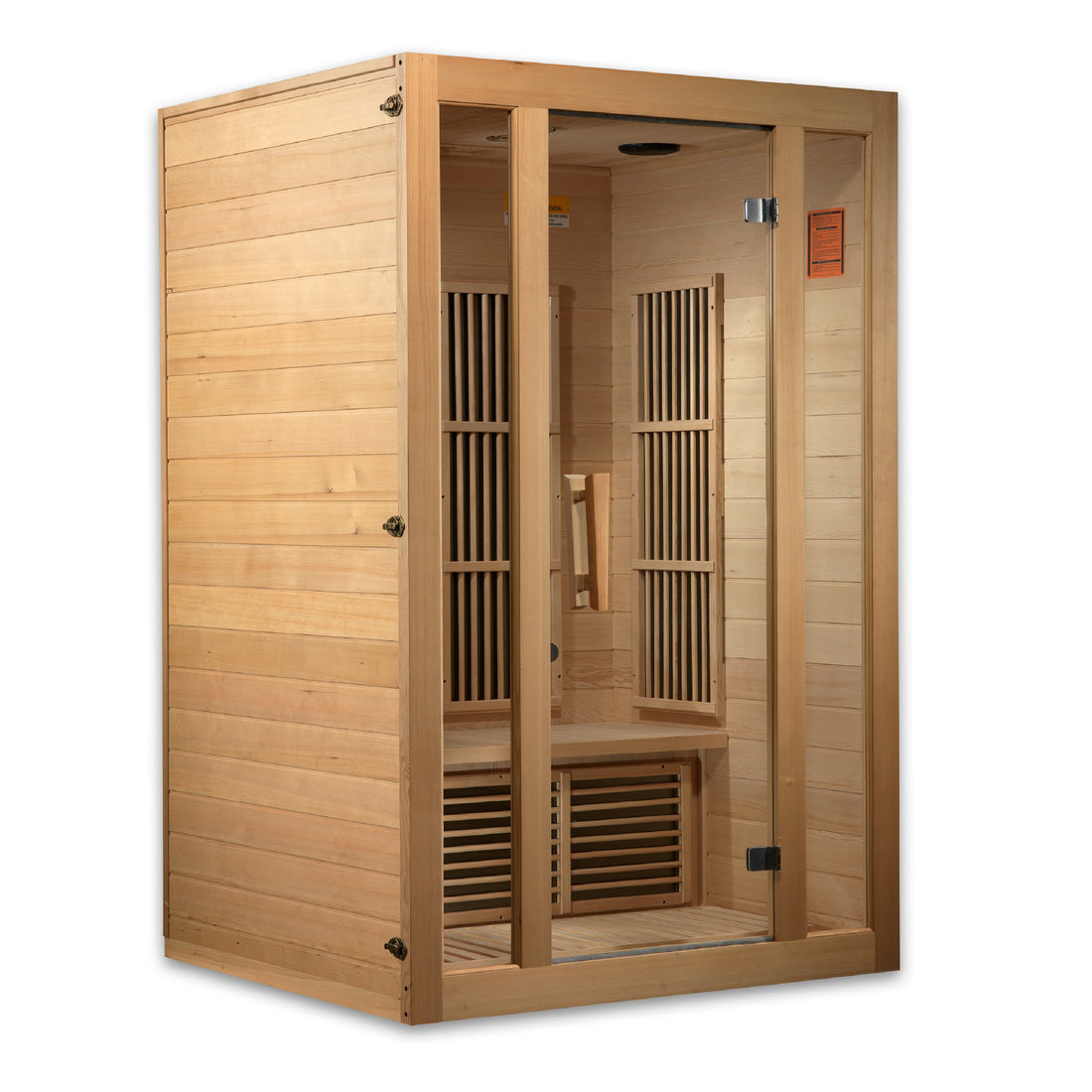 Maxxus "Seattle" 2 Person Near Zero EMF FAR IR Sauna (MX-J206-01 ZF)