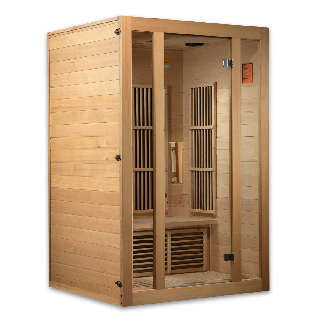 Maxxus "Seattle" 2 Person NZ EMF FAR IR Sauna (MX-J206-01-ZF)