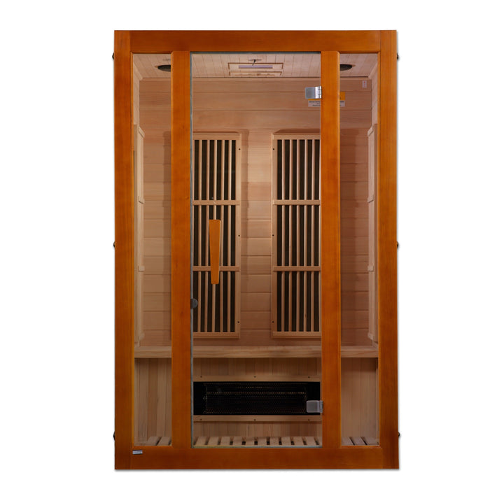Maxxus "Aspen" Dual Tech 2 Person Low EMF FAR IR Sauna (MX-J206-02S)