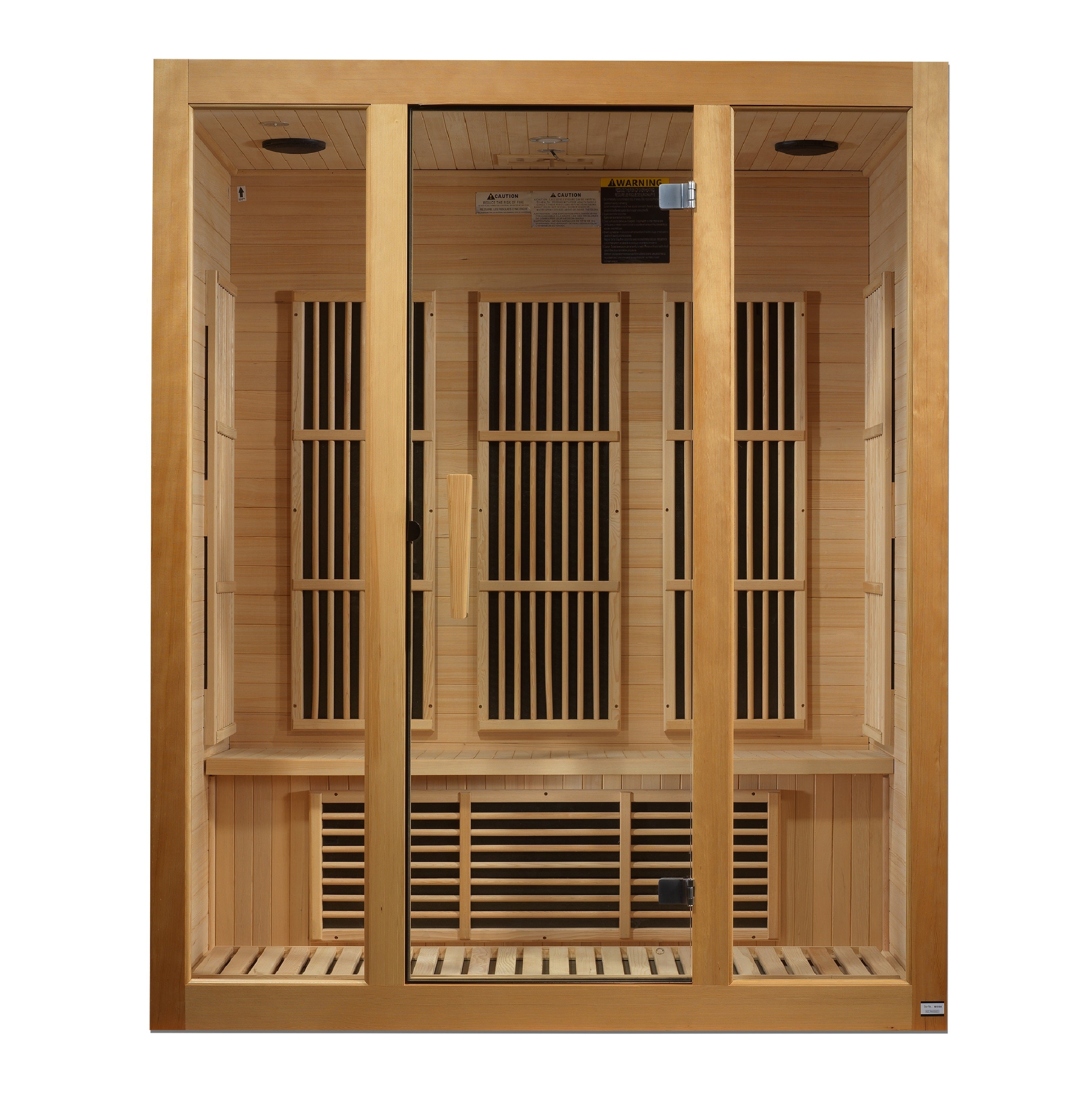 Maxxus "Bellevue" 3 Person NZ EMF FAR IR Sauna (MX-J306-01-ZF)