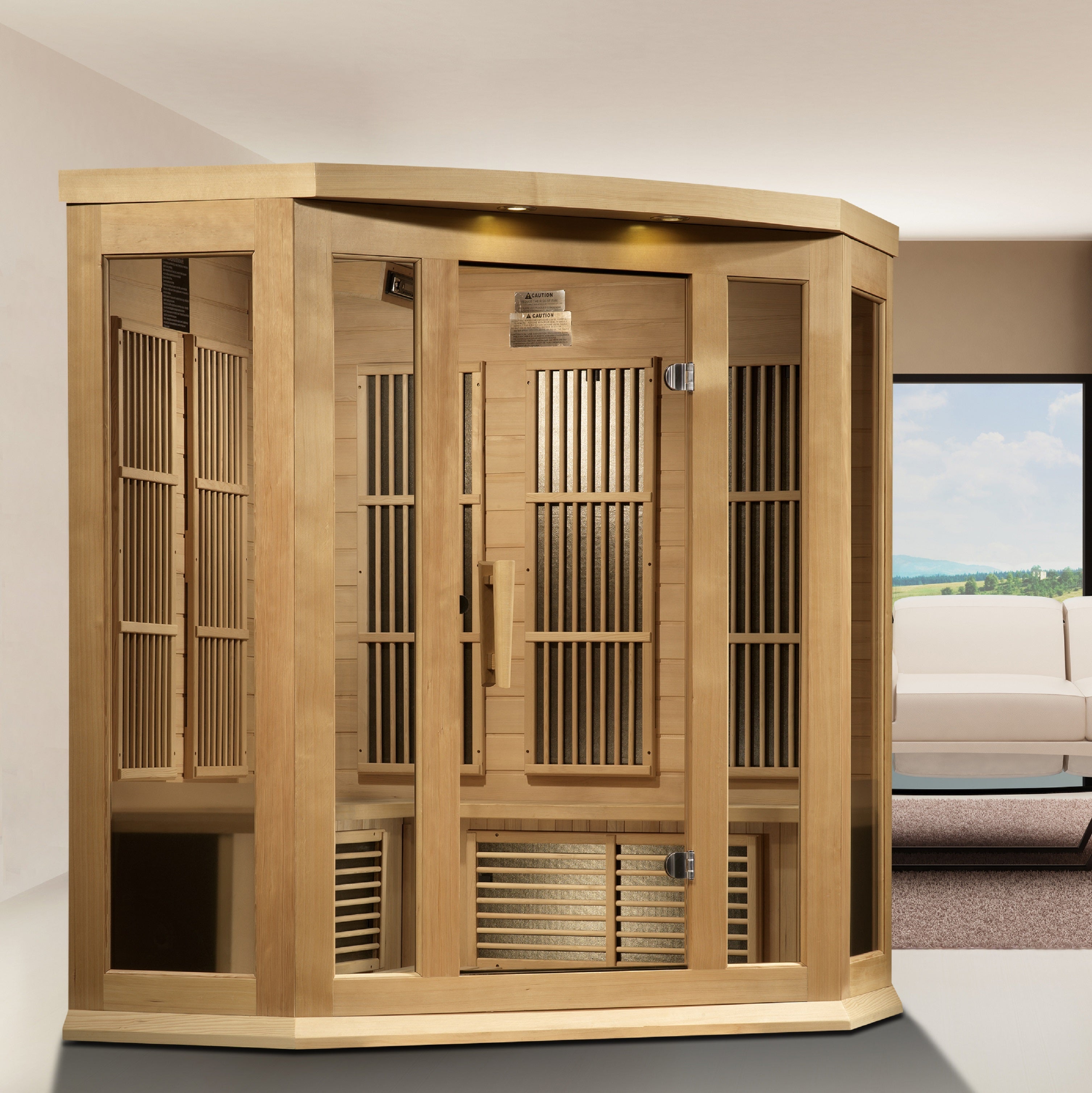 Maxxus 3 Person NZ EMF FAR IR Sauna (MX-K356-01-ZF)