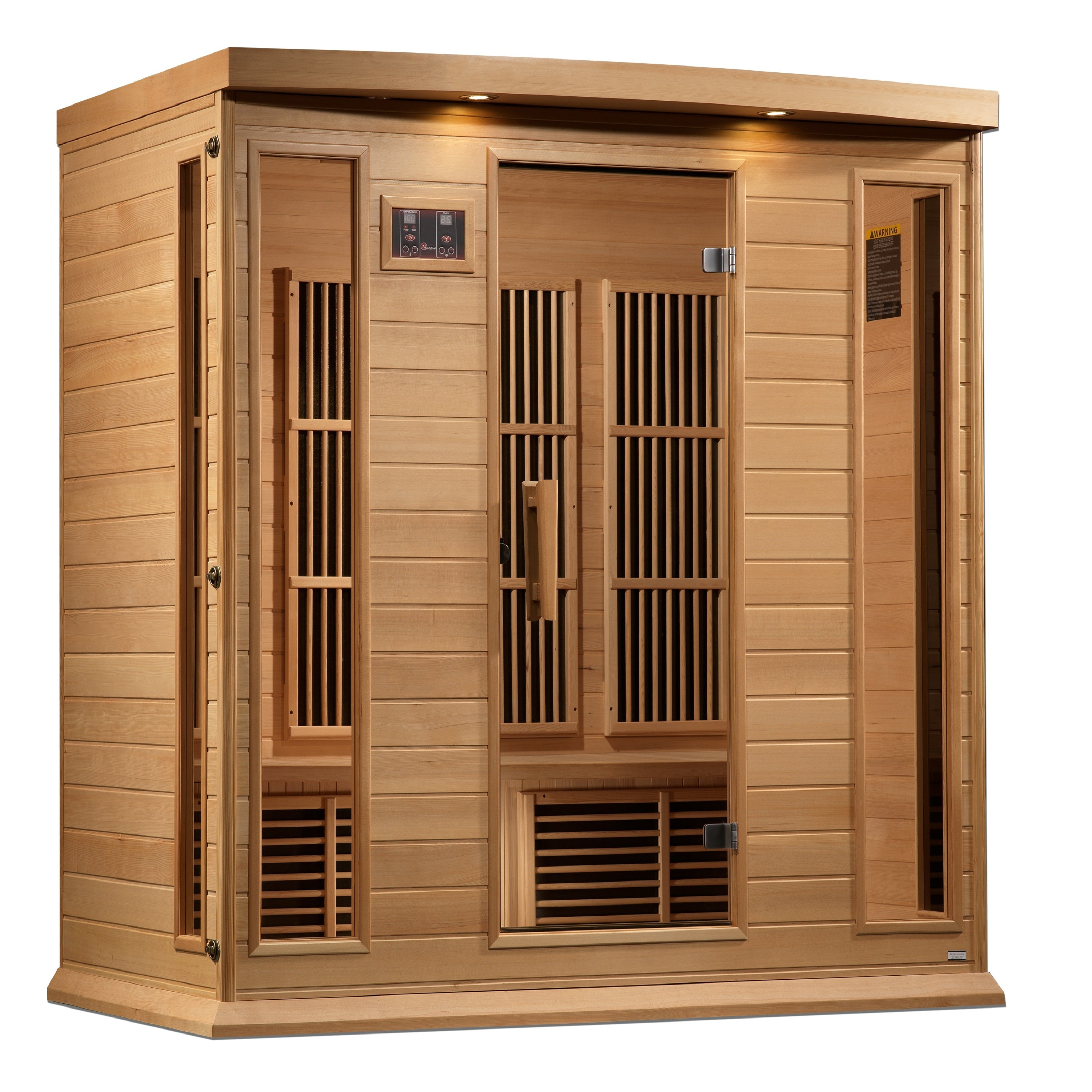 Maxxus 4 Person NZ EMF FAR IR Sauna Red Cedar (MX-K406-01-ZF CED)