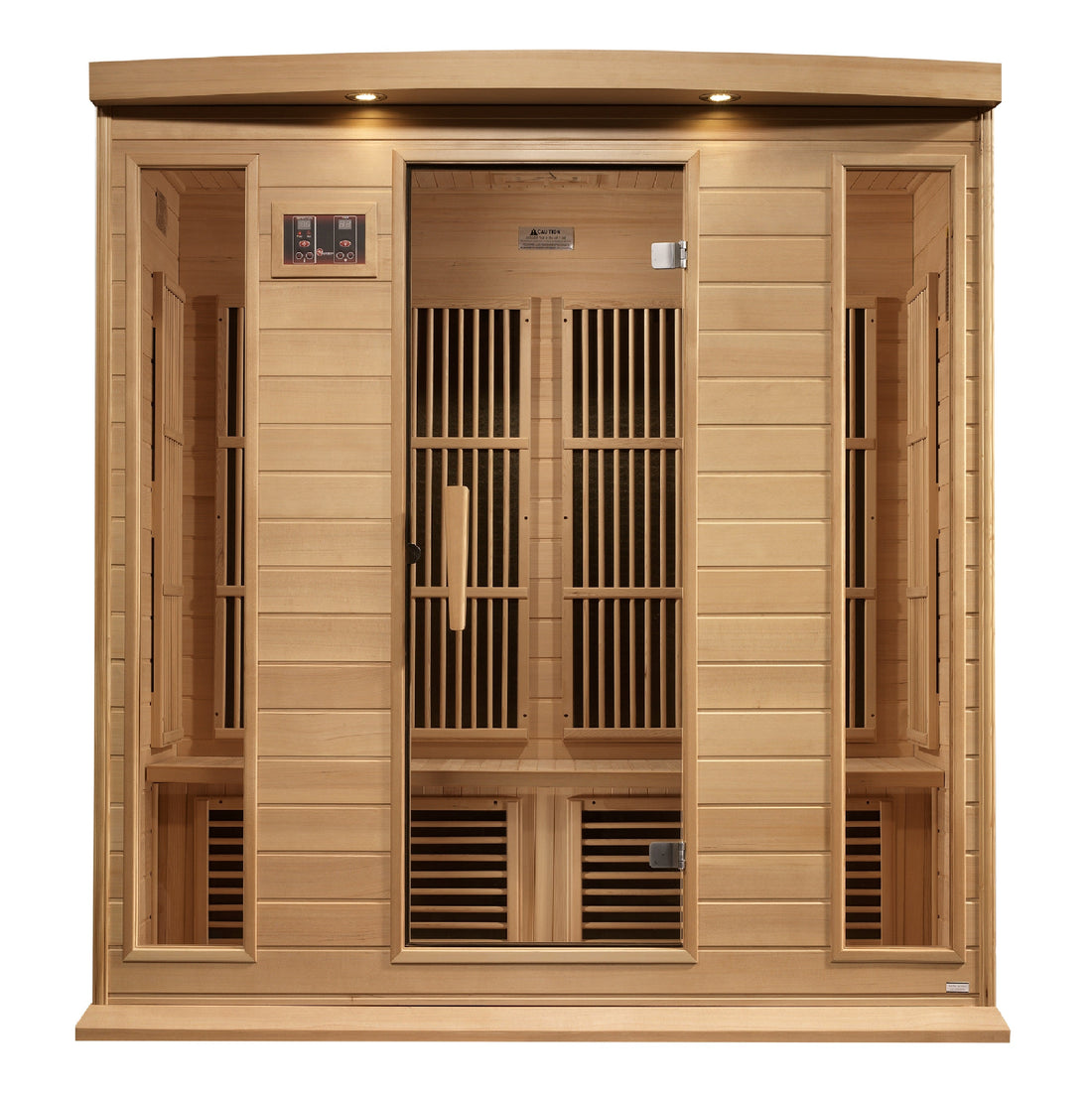 Maxxus 4 Person NZ EMF FAR IR Sauna Red Cedar (MX-K406-01-ZF CED)