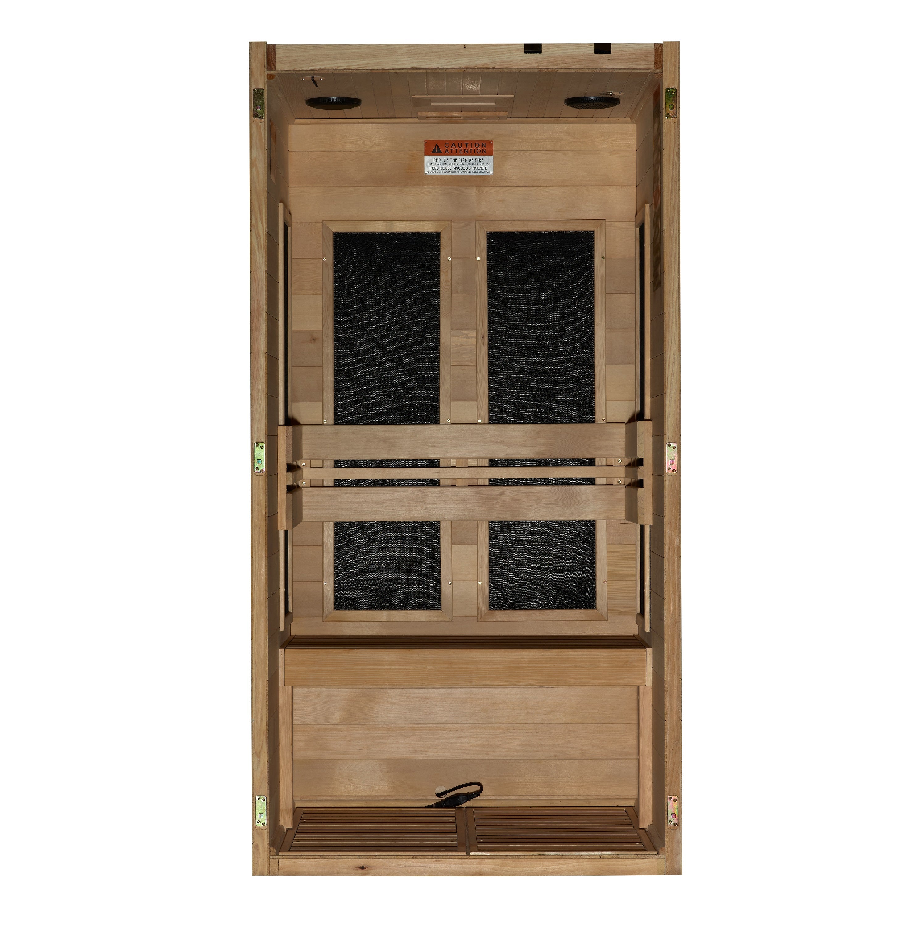 Dynamic "Venito" 1-2 Person Ultra Low EMF FAR IR Sauna (DYN-6115-05 Elite)