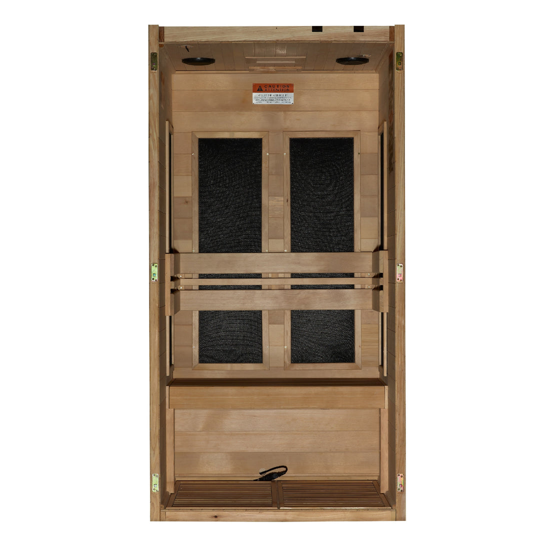 Dynamic "Venito" 1-2 Person Ultra Low EMF FAR IR Sauna (DYN-6115-05 Elite)