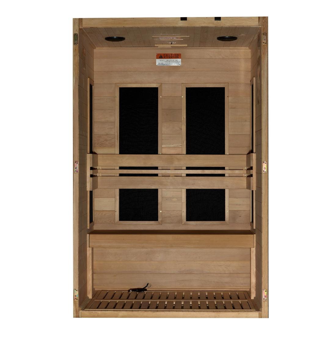 Dynamic 2 Person Ultra Low EMF FAR IR Sauna (DYN-6215-05 Elite)