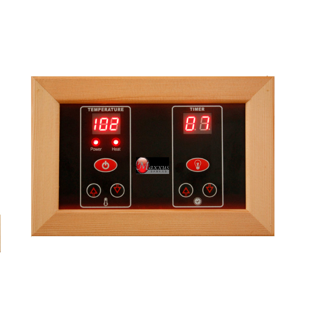 Maxxus 3 Person Low EMF FAR IR Sauna Red Cedar (MX-K356-01 CED)