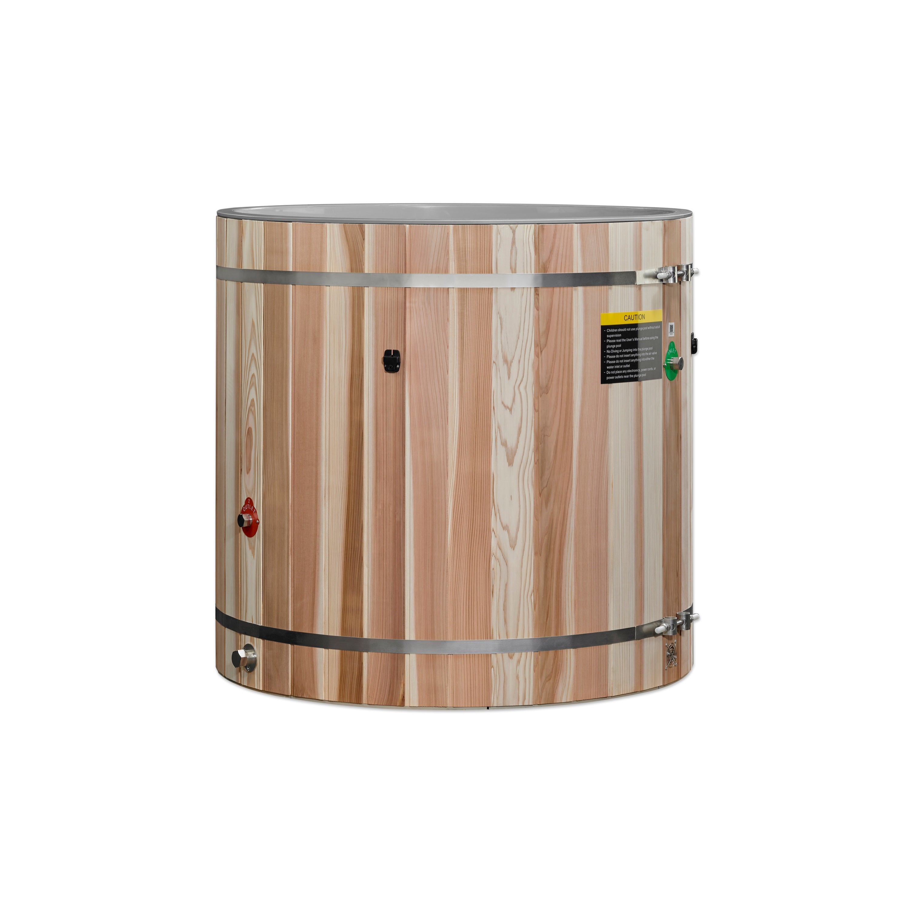 Dynamic Cold Therapy PVC Barrel Cold Plunge Tub