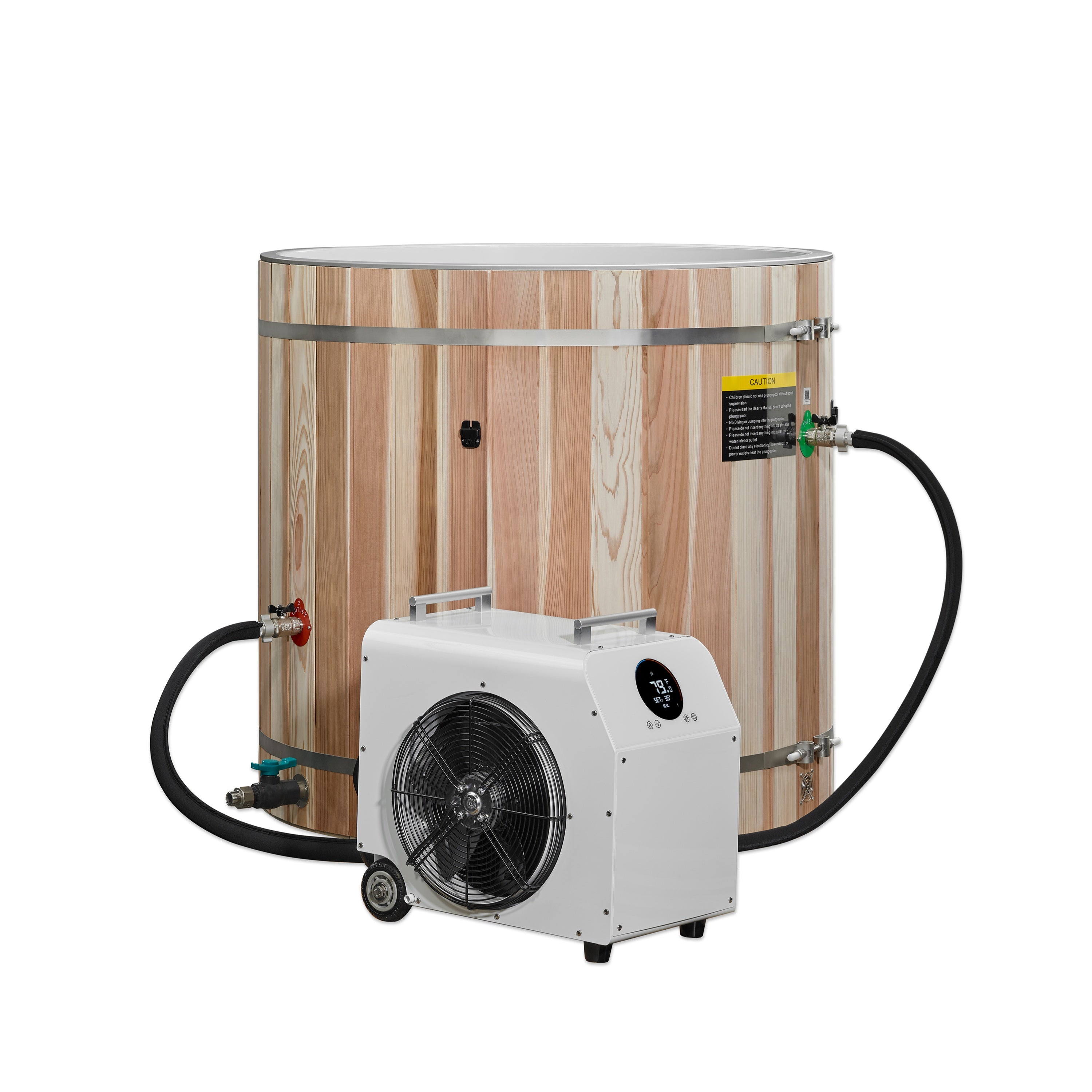 Dynamic Cold Therapy PVC Barrel Cold Plunge Tub