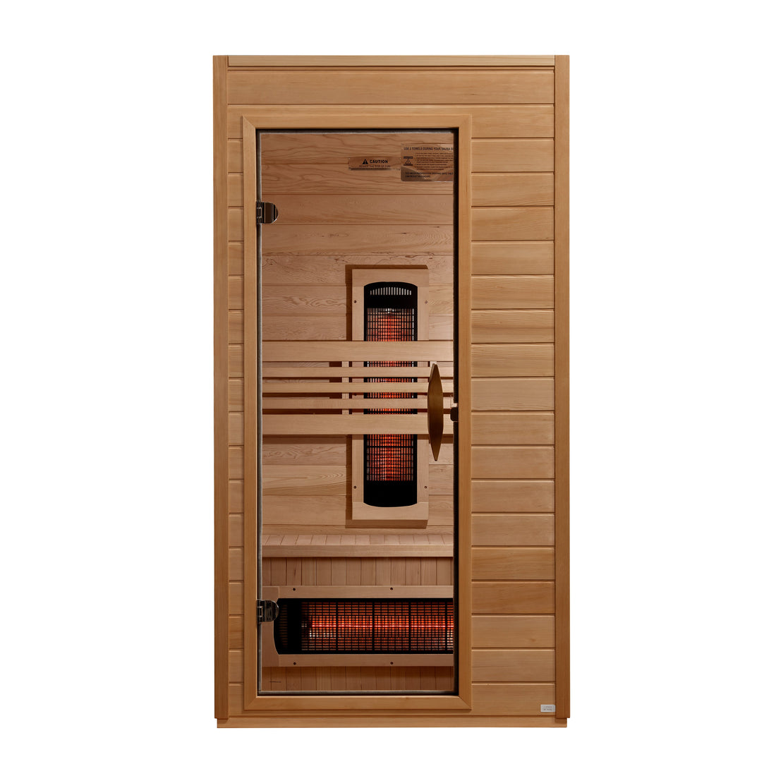 Dynamic "Martin" 1-2 Person Full Spectrum NZ EMF FAR IR Sauna (DYN-6006-03 FS)