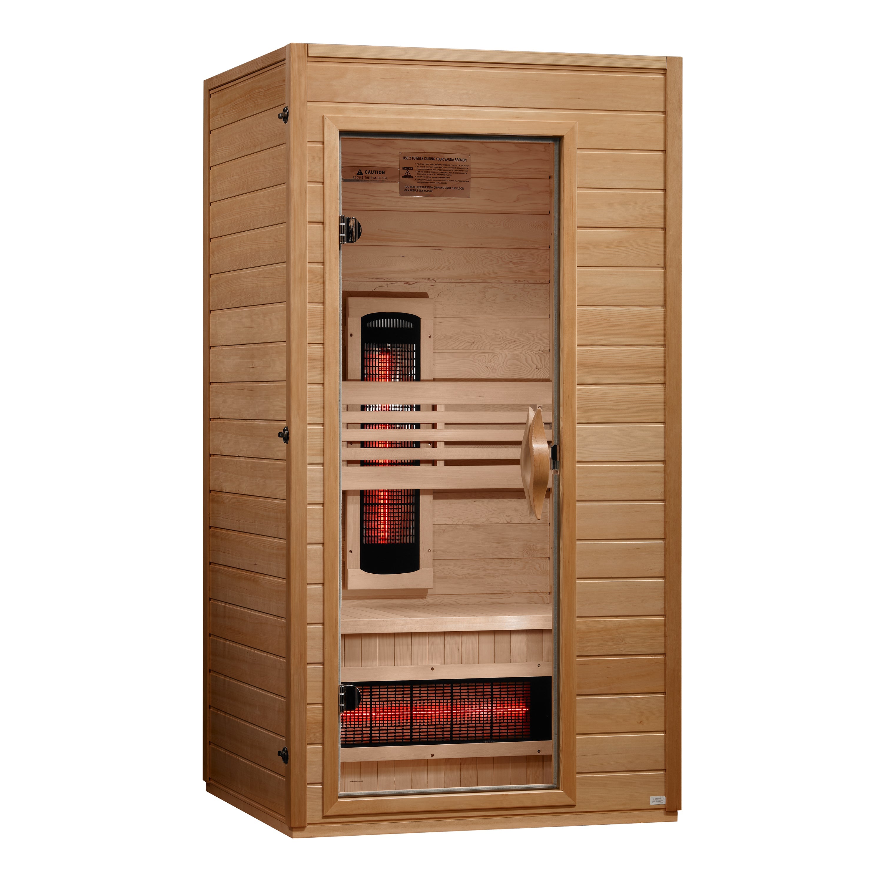 Dynamic "Martin" 1-2 Person Full Spectrum NZ EMF FAR IR Sauna (DYN-6006-03 FS)