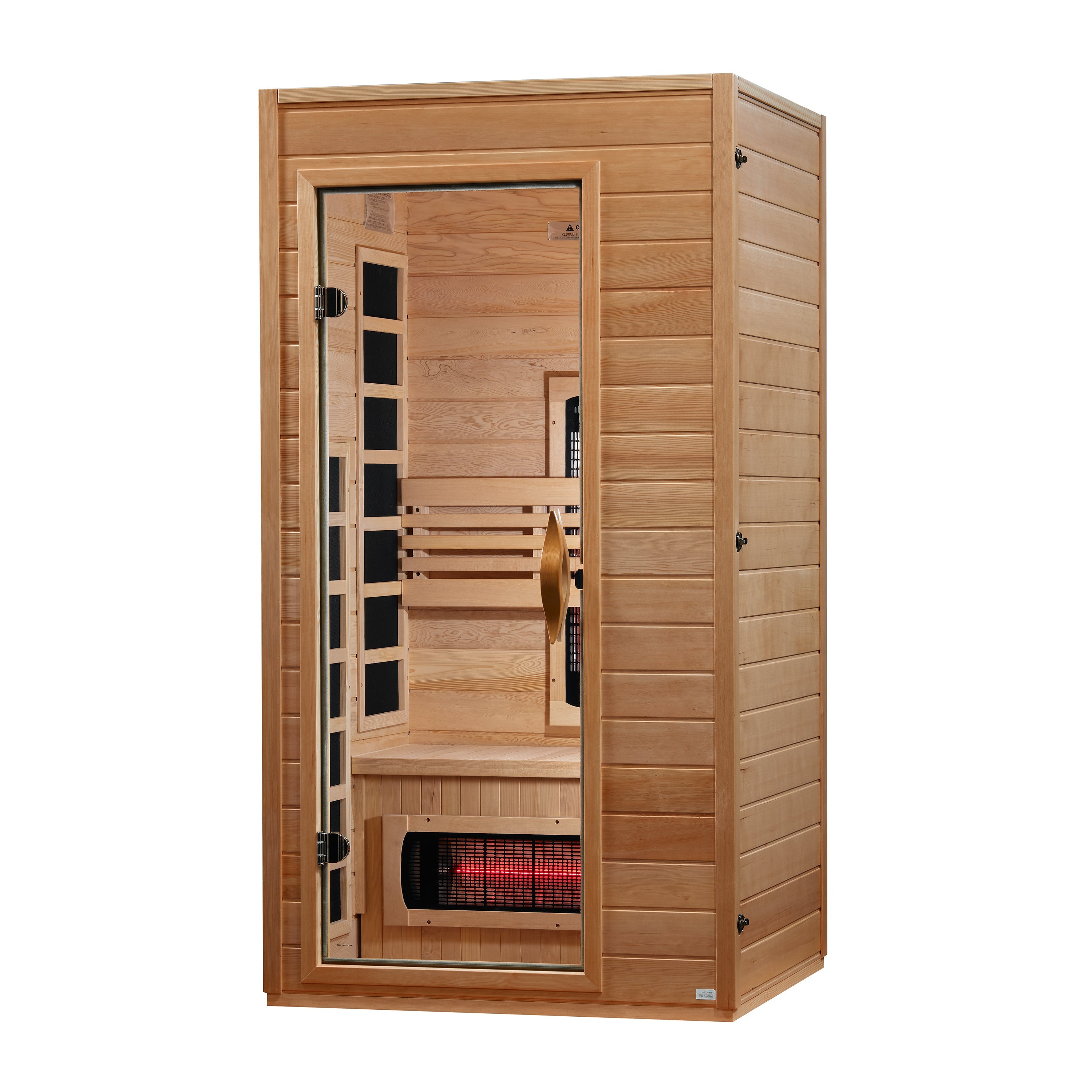 Dynamic "Martin" 1-2 Person Full Spectrum NZ EMF FAR IR Sauna (DYN-6006-03 FS)