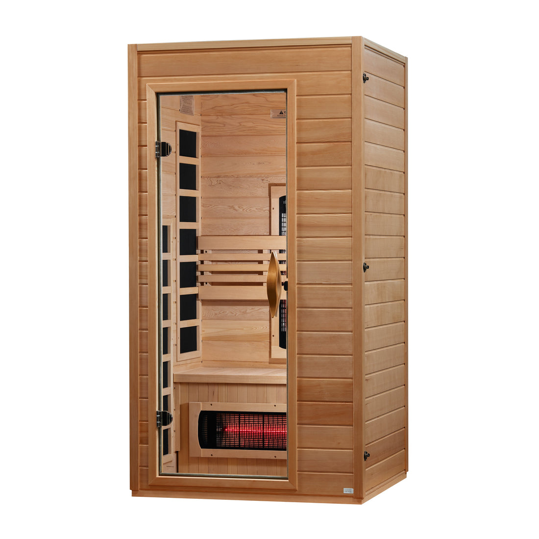 Dynamic "Martin" 1-2 Person Full Spectrum NZ EMF FAR IR Sauna (DYN-6006-03 FS)