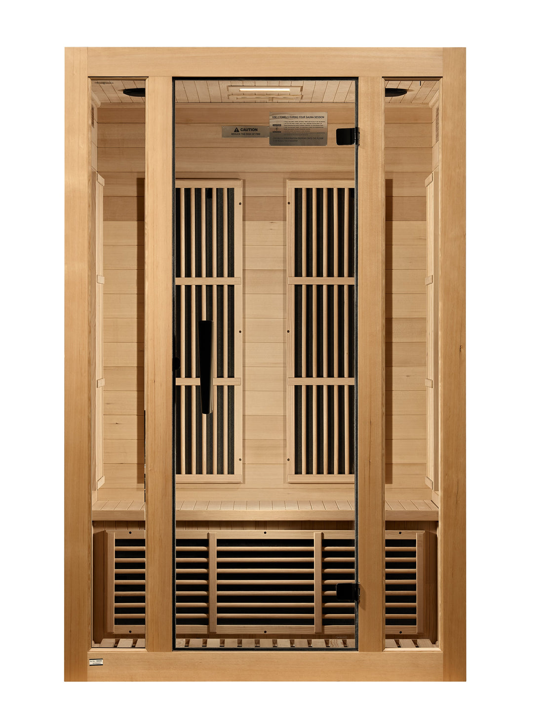 Maxxus "Seattle" 2 Person NZ EMF FAR IR Sauna (MX-J206-01-ZF)