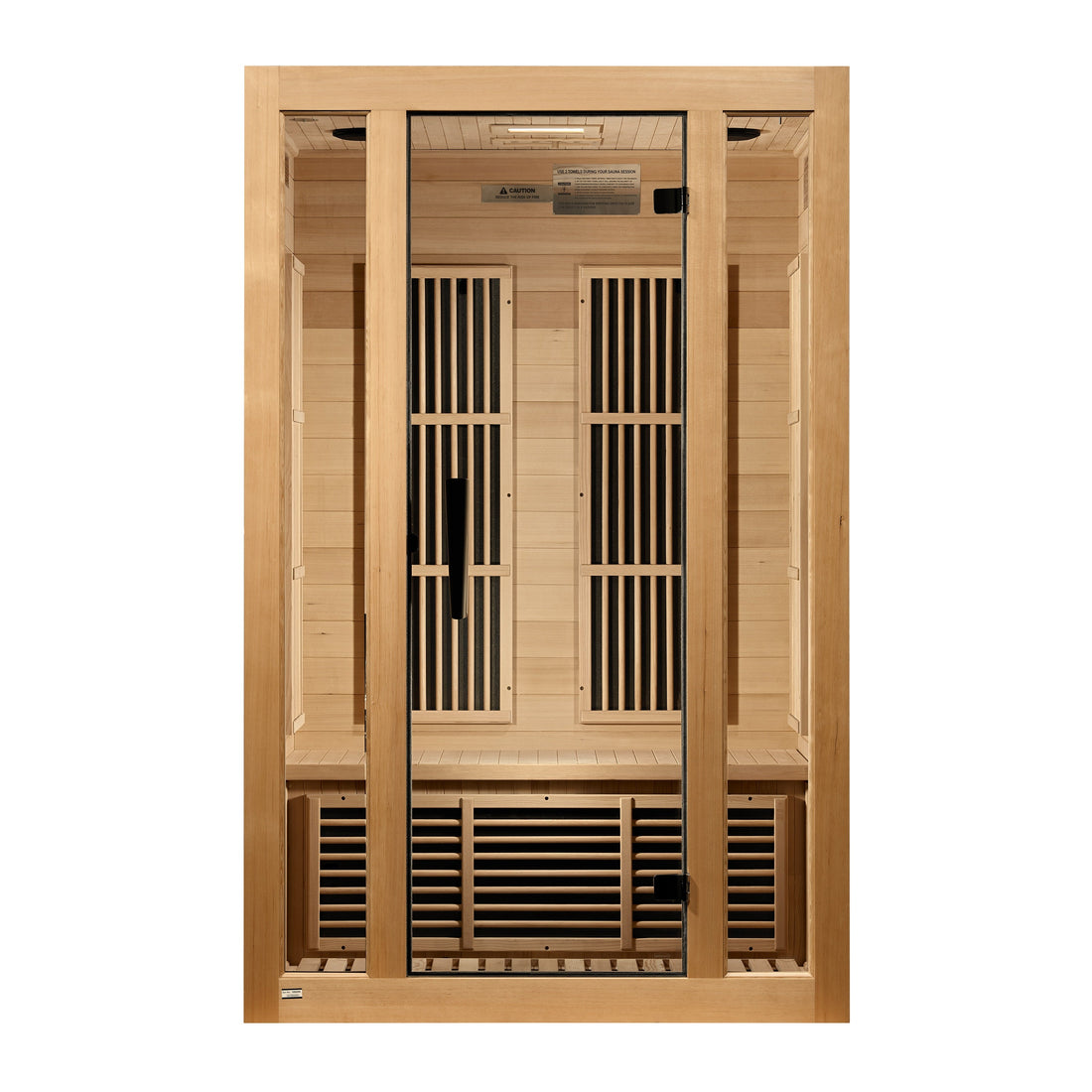 Maxxus "Seattle" 2 Person Low EMF FAR IR Sauna (MX-J206-01)